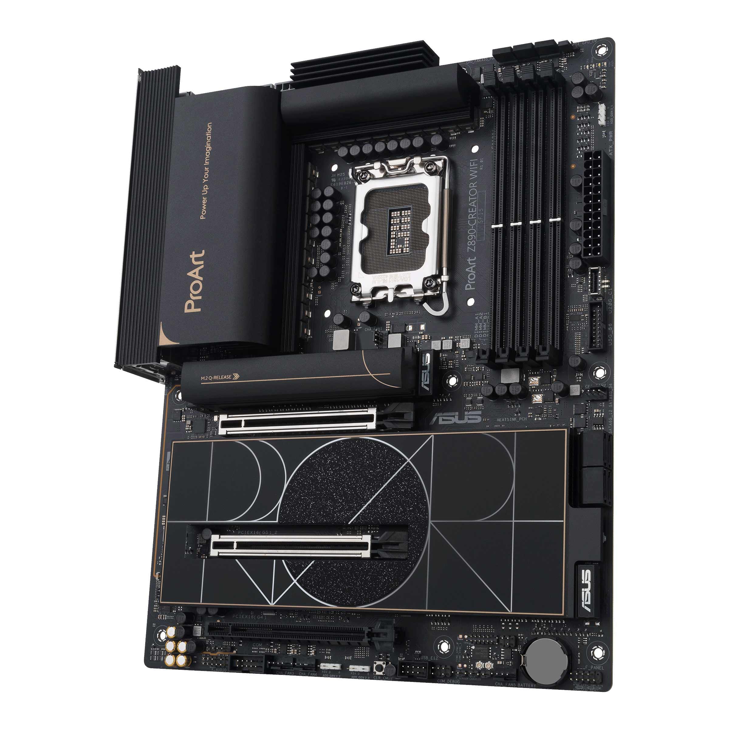 MOTHERBOARD ASUS (PROART Z890-CREATOR WIFI) SOCKET 1851,4*DDR5,HDMI, 2*TB,PCIE 5.0, WIFI7, ATX
