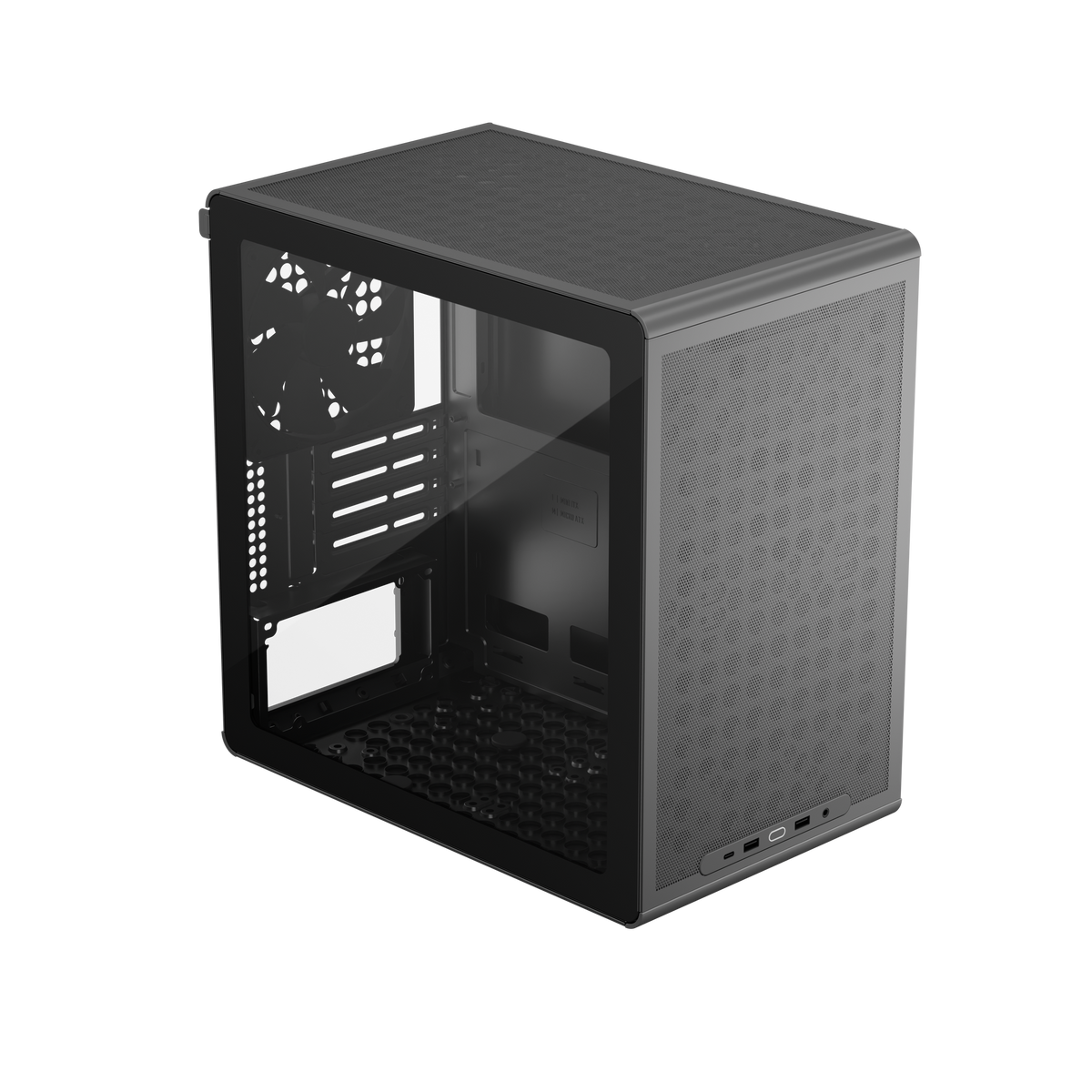 GABINETE COOLER MASTER (Q300LV3-KGNN-S00) Q300L V3, NEGRO