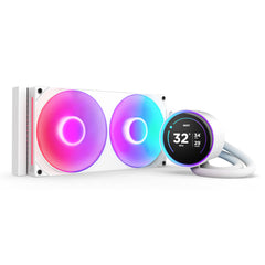VENTILADOR P/CPU NZXT (RL-KR28E-W2) KRAKEN ELITE 280 RGB V2 LCD, 280MM, 20RPM, BLANCO-5