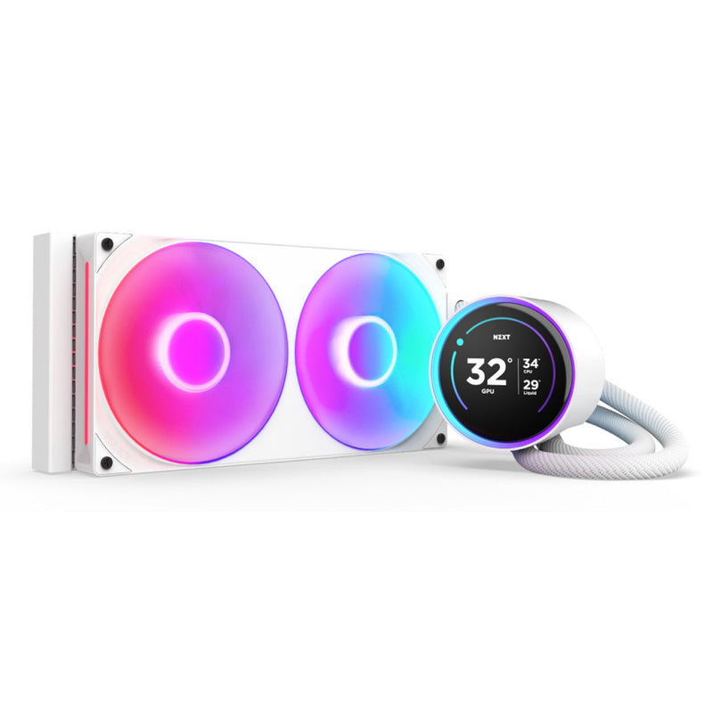 VENTILADOR P/CPU NZXT (RL-KR28E-W2) KRAKEN ELITE 280 RGB V2 LCD, 280MM, 20RPM, BLANCO-5