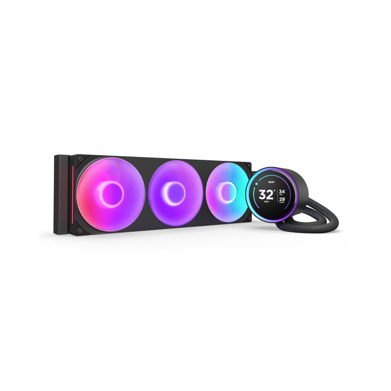 VENTILADOR P/CPU NZXT (RL-KR36E-B2) KRAKEN ELITE 360 RGB V2, NEGRO-1