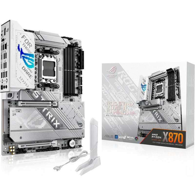 MOTHERBOARD ASUS (ROG STRIX X870-A GAMING WIFI) SOCKET AM5,4*DDR5,HDMI,DP,PCI-E 5.0,ATX-1