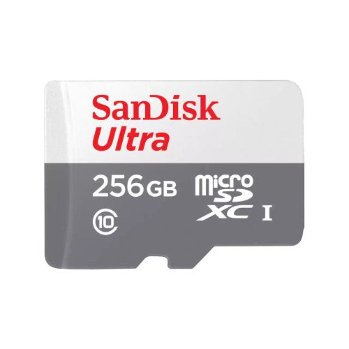 MEMORIA MICROSD SDXC SANDISK 256GB (SDSQUNR-256G-GN6TA) ULTRA, UHS-1, CL10, C/ADAPTADOR