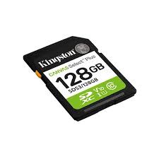 MEMORIA SD SDXC KINGSTON 128GB (SDS3/128GB) CANVAS SELECT PLUS, UHS-I CLASE 10-1