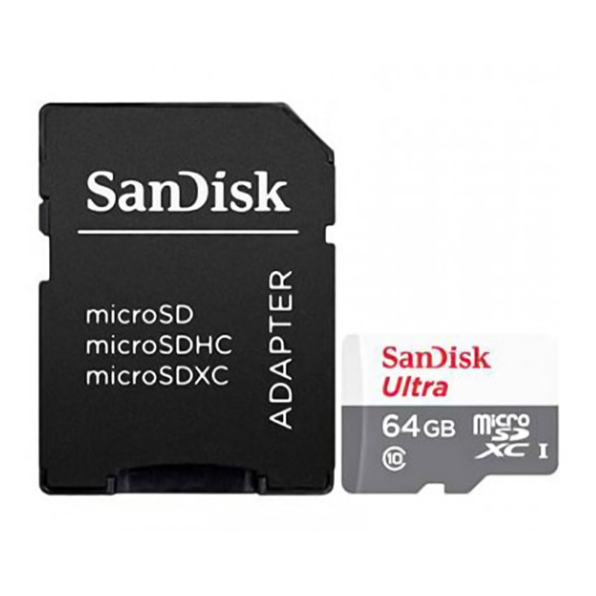 MEMORIA MICROSD SANDISK ULTRA 64GB SDSQUNR-064G-GN3MA