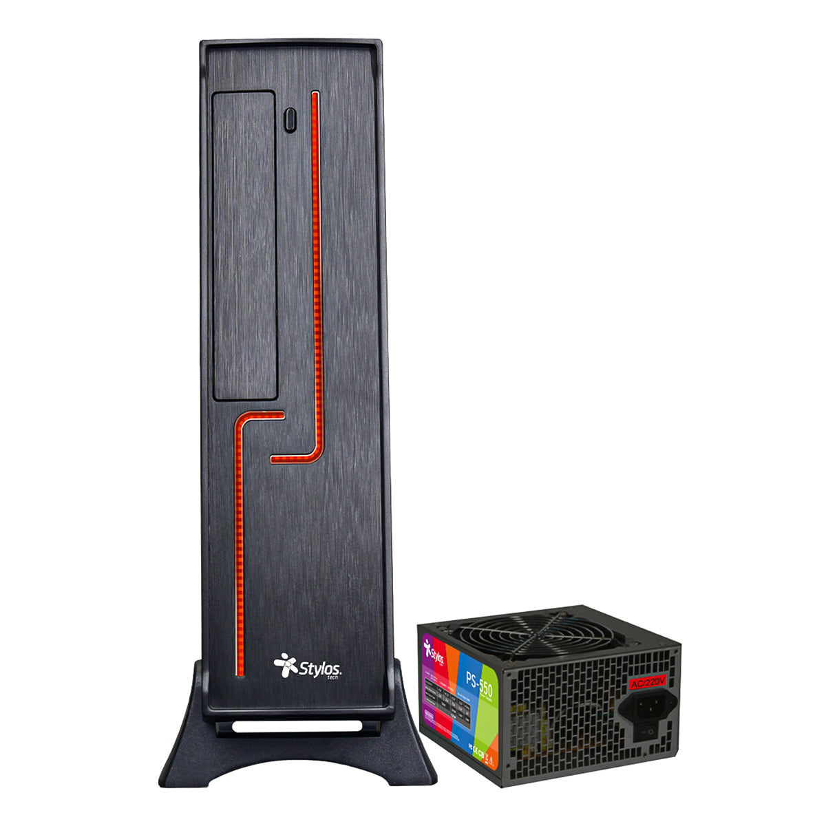GABINETE STYLOS KEELAN MINI-ITX RGB