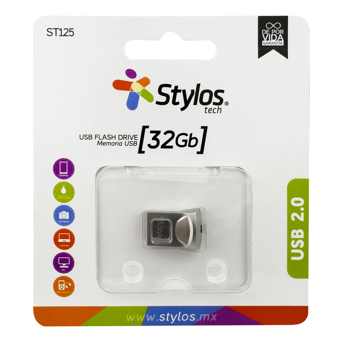 MEMORIA USB STYLOS STMUS41S 32GB ST125