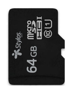 MEMORIA MICROSD STYLOS (STMSDS4B) 64GB, UHS1, SIN ADAPTADOR