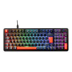 TECLADO MECANICO NACEB (NA-0972N) GAMER, RED PHYTON, SWITCH BROWN, RGB-1
