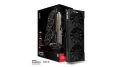 TARJETA DE VIDEO XFX (RX-97TSWF3B9) SWIFT RADEON RX9070XT, 16GB, 2400MHZ, 3*DP, HDMI, 3*FAN, NEGRO-2