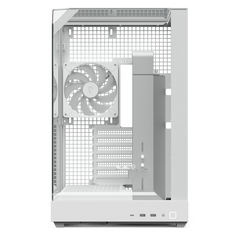 GABINETE APNX (V2-WT-V1) MEDIA TORRE, CRISTAL TEMPLADO, BLANCO