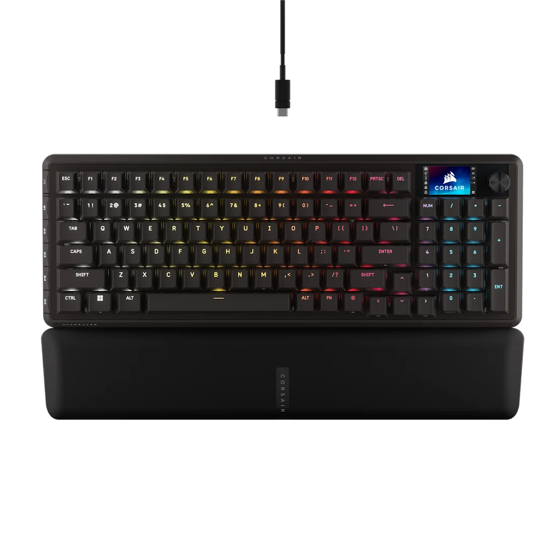 TECLADO MECANICO CORSAIR (CH-91E911G-NA) VANGUARD PRO 96 EFECTO HALL-1