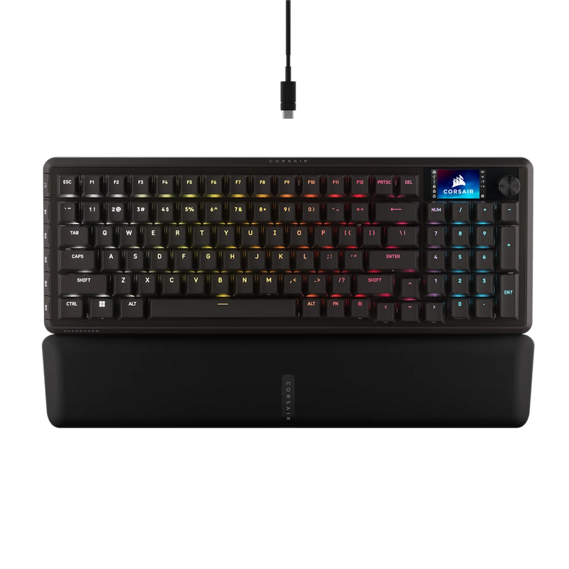 TECLADO MECANICO CORSAIR (CH-91E911G-NA) VANGUARD PRO 96 EFECTO HALL-1