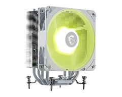 VENTILADOR P/CPU MSI (MAG COREFROZR AA13 WHITE)  FAN 120MM ARGB, SOCKET 1700, 1851, AM4, AM5, BLANCO-1