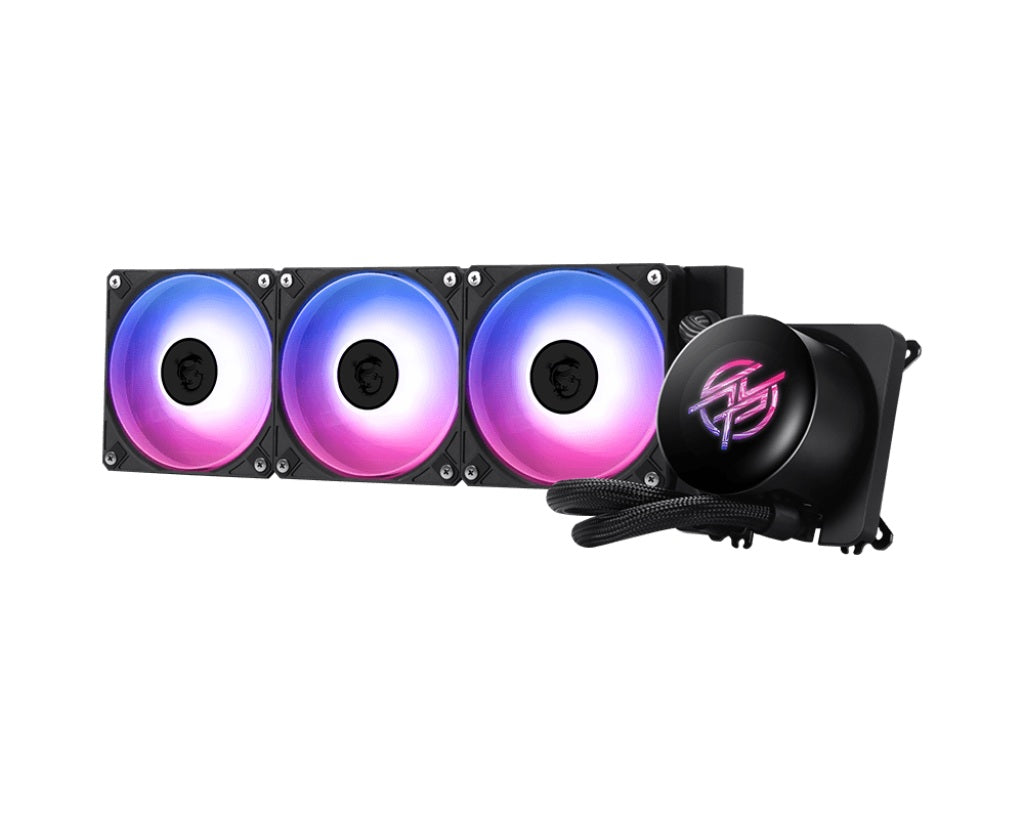 VENTILADOR P/CPU MSI (MPG CORELIQUID P13 360) ARGB,ENFRIAMIENTO LIQUIDO, 3 FAN, 360MM, NEGRO