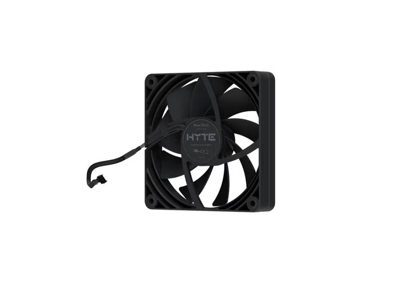 VENTILADOR P/GABINETE HYTE (FAN-HYTE-FA12-BB-4) FA12 120MM PWM FAN 4 PACK,PITCH BLACK/NEGRO-5