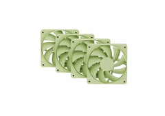 VENTILADOR P/GABINETE HYTE (FAN-HYTE-FA12-MM-4) FA12 120MM PWM FAN 4 PACK,MATCHA MILK/VERDE-4