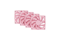 VENTILADOR P/GABINETE HYTE (FAN-HYTE-FA12-SM-4) FA12 120MM PWM FAN 4 PACK,STRAWBERRY MILK,ROSA-2