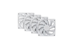 VENTILADOR P/GABINETE HYTE (FAN-HYTE-FA12-WW-4) FA12 120MM PWM FAN 4 PACK,SNOW WHITE/BLANCO-2