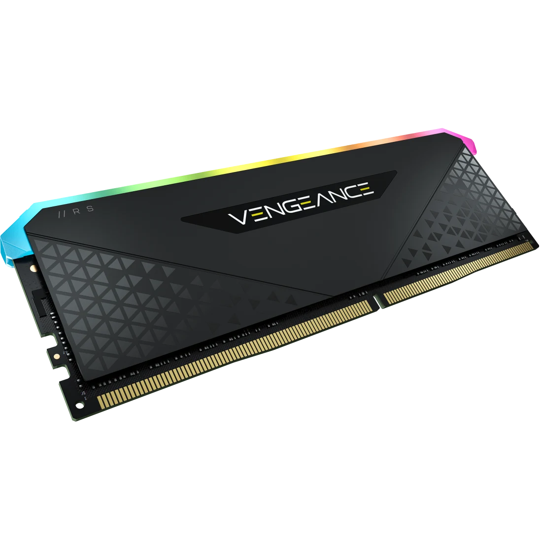 MEMORIA DIMM DDR4 CORSAIR (CMG16GX4M1E3200C16) 16GB 3200MHZ VENGEANCE RGB RS NEGRO CL16