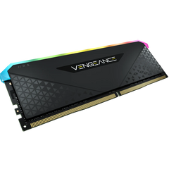MEMORIA DIMM DDR4 CORSAIR (CMG16GX4M1E3200C16) 16GB 3200MHZ VENGEANCE RGB RS NEGRO CL16-1