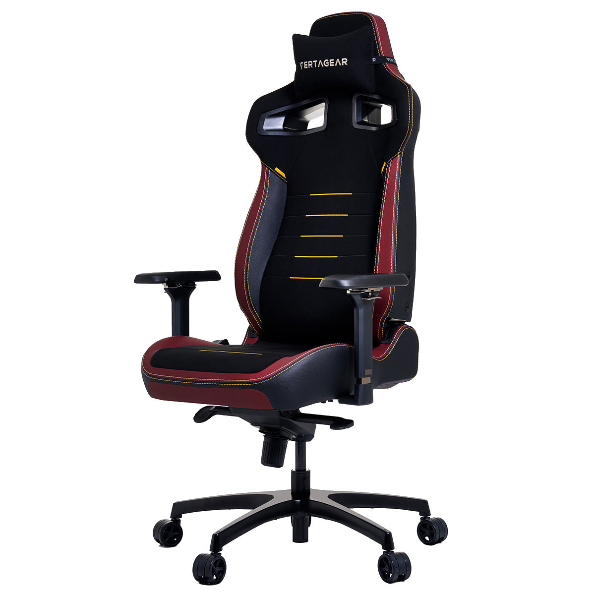 SILLA GAMER VERTAGEAR (VG-PL4800SE_BR) PL4800 X-LARGE HYGENNX BURGUNDY RED SP (RGB UPGRADABLE)-1