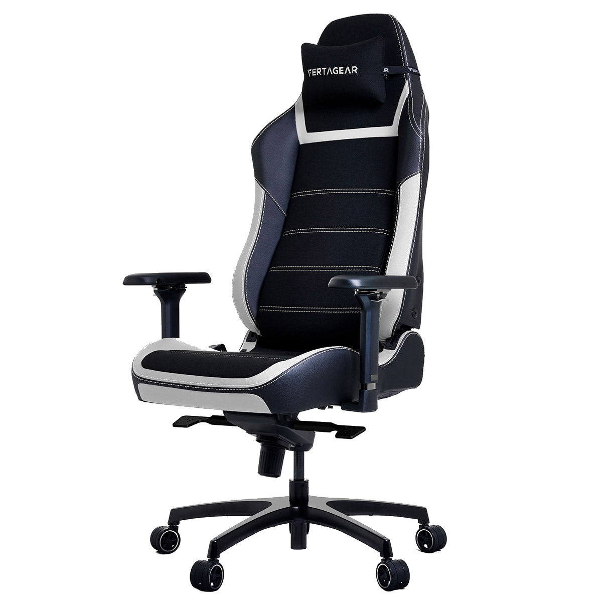 SILLA GAMER VERTAGEAR (VG-PL6800SE_WT) PL6800 X-LARGE HYGENNX BLACK,WHITE EDITION-1