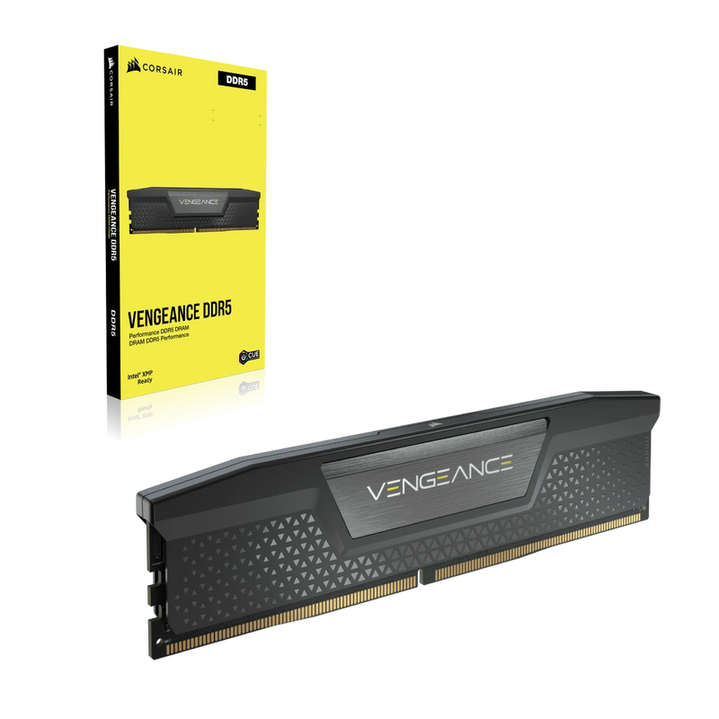 MEMORIA SODIMM DDR5 CORSAIR (CMK64GX5M2D6000C40) 64GB 6000MT/S (2X32GB) VENGEANCE, XMP 3.0, NEGRO, 1.35V-3