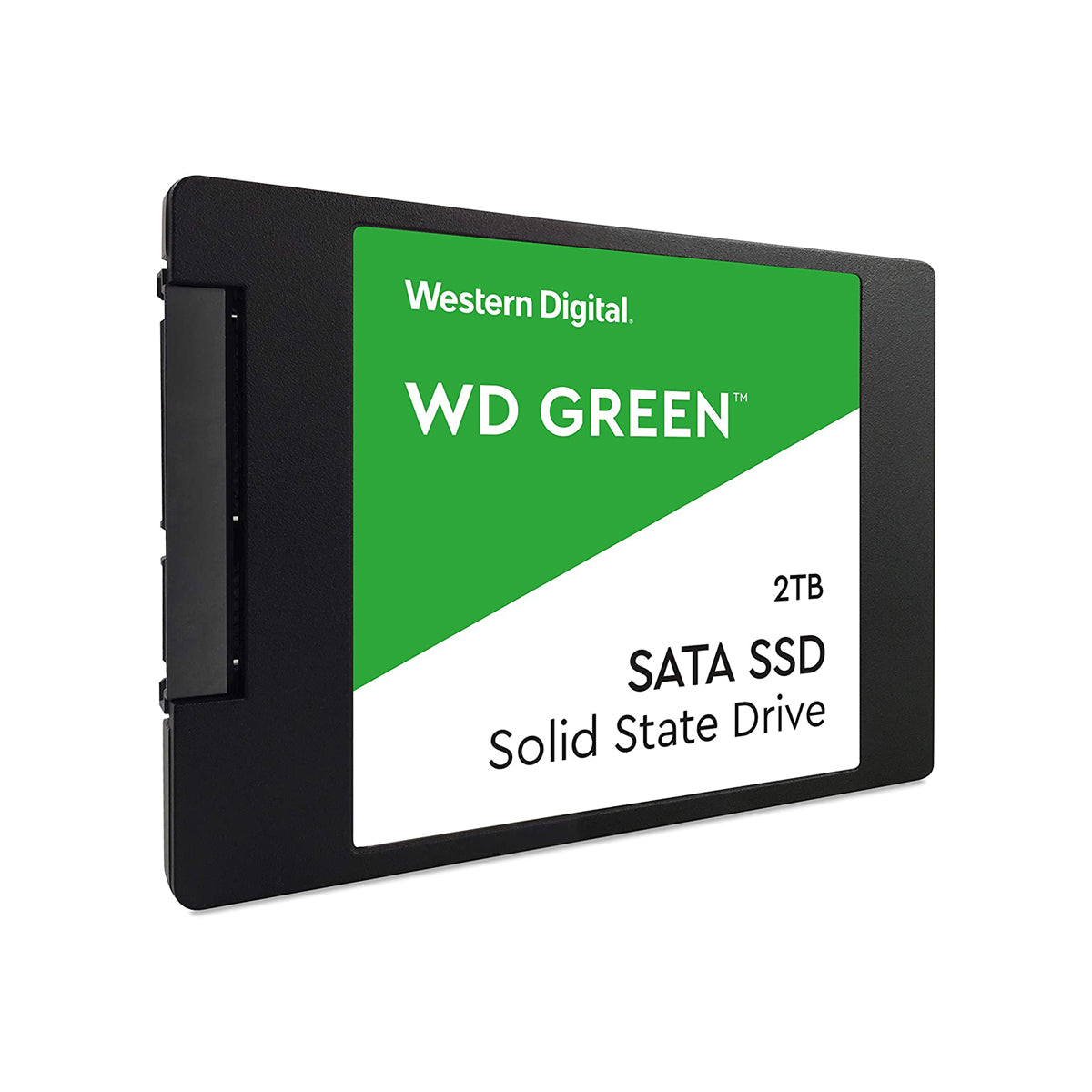 UNIDAD SSD 2.5" WD 2TB (WDS200T2G0A) GREEN, SATA3, 7MM, 3D NAND