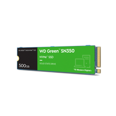 UNIDAD SSD M.2 WD 500GB (WDS500G2G0C) GREEN SN350, PCIE 3.0, NVME, 2280-1