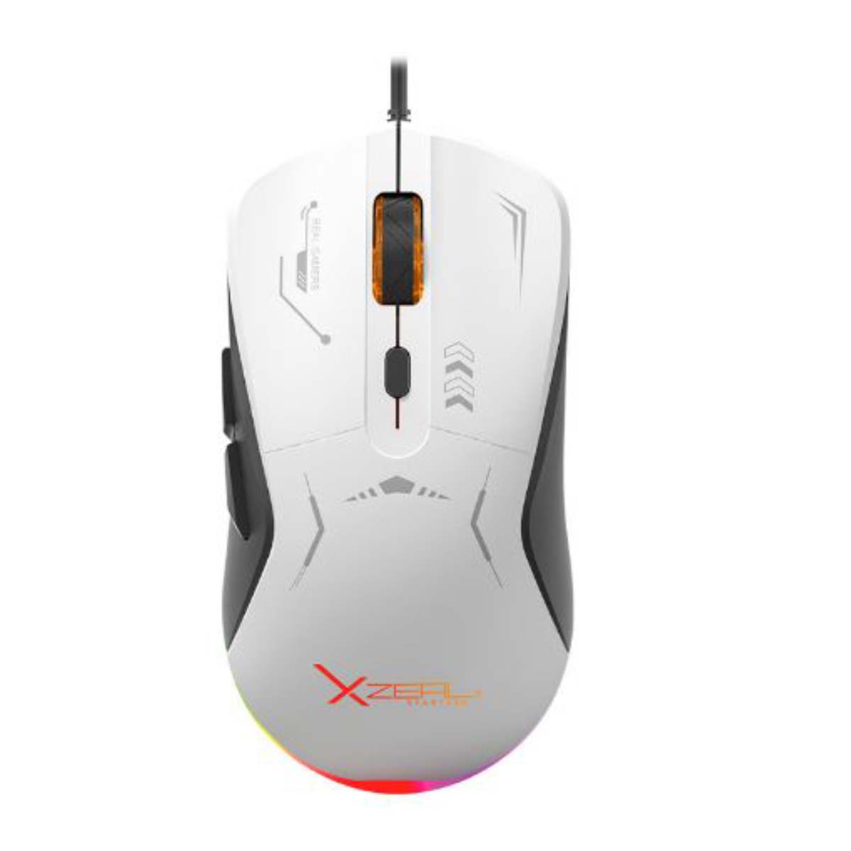 MOUSE ALAMBRICO XZEAL XSAMGA2WB RGB