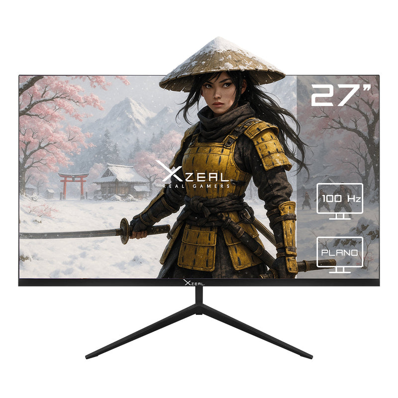 MONITOR LED XZEAL 27" (XSMO278B) XST590-1, 1920*1080 FHD, 100HZ, 5MS, VGA, HDMI,NEGRO