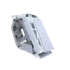 GABINETE XZEAL (XZGAIRRGBW) IRO2, MICRO ATX,CRISTAL+METAL 4*VENTI ARGB, SIN FUENTE, BLANCO-1
