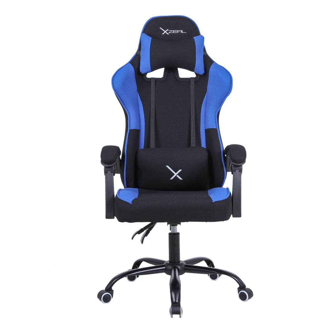 SILLA GAMER XZEAL (XZSXZ20A) TELA, RECLINABLE 140°,BRAZOS FIJOS,115KG,PISTON CLA.3,RGB,NEG