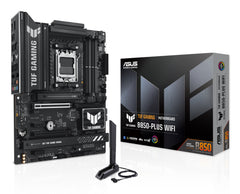 MOTHERBOARD ASUS (TUF GAMING B850-PLUS WIFI) SOCKET AM5,4*DDR5,HDMI,DP,PCIE-5.0,WIFI7,ATX