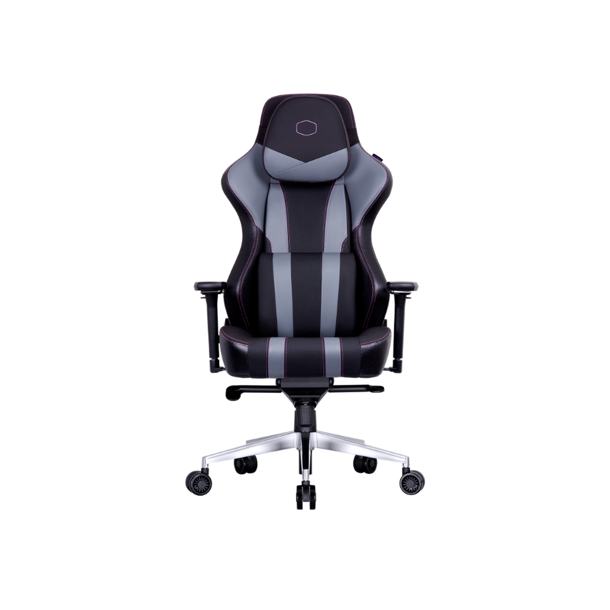 SILLA GAMER COOLER MASTER (CMI-GCX2-GY) CALIBER X2 GRIS,150 KGS,PISTON CLASE 4,TRANSPIRABLE