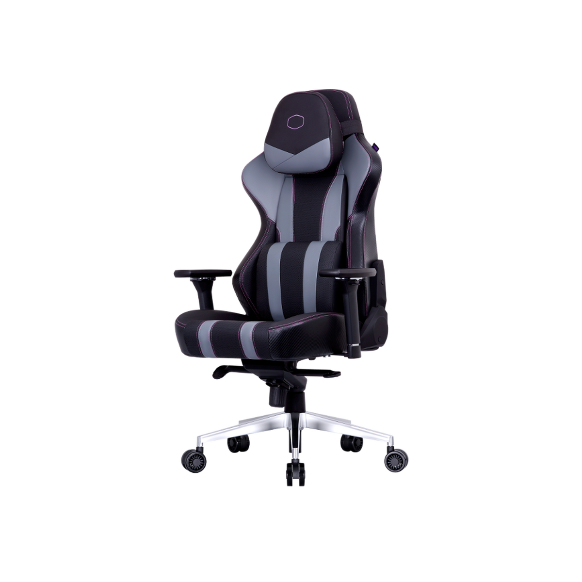 SILLA GAMER COOLER MASTER (CMI-GCX2-GY) CALIBER X2 GRIS,150 KGS,PISTON CLASE 4,TRANSPIRABLE