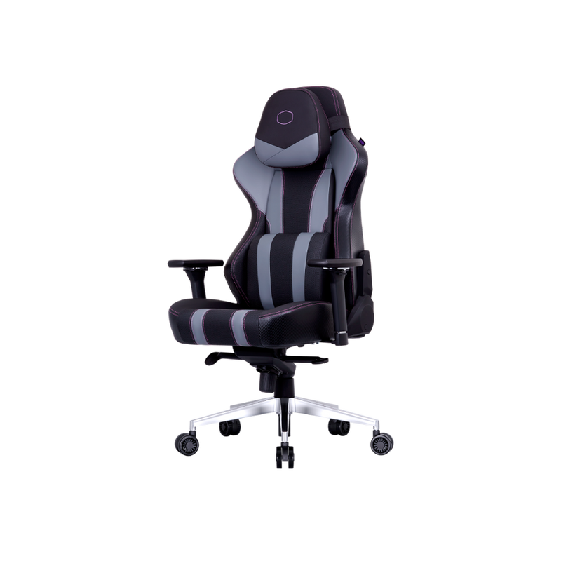 SILLA GAMER COOLER MASTER (CMI-GCX2-GY) CALIBER X2 GRIS,150 KGS,PISTON CLASE 4,TRANSPIRABLE