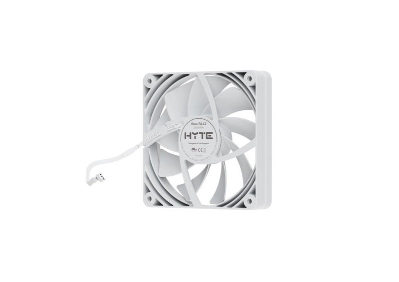 VENTILADOR P/GABINETE HYTE (FAN-HYTE-FA12-WW-4) FA12 120MM PWM FAN 4 PACK,SNOW WHITE/BLANCO-2