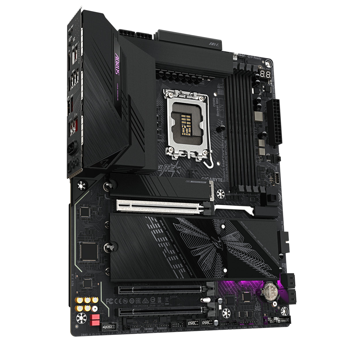 MOTHERBOARD GIGABYTE (Z890 A ELITE WIFI7 P) SOCKET 1851,4*DDR5 5600MHZ,DP,WIFI7/BT,ATX