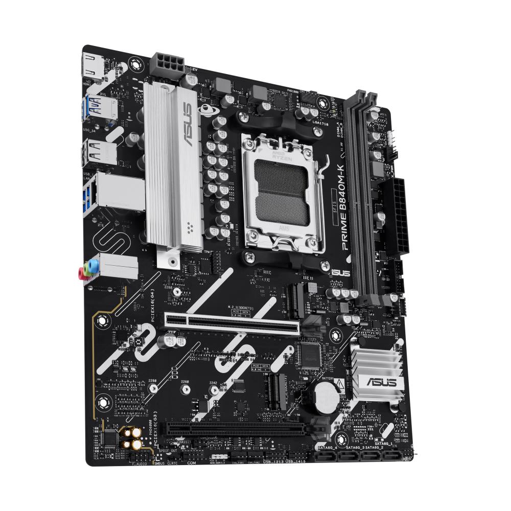 MOTHERBOARD ASUS (PRIME B840M-K) SOCKET AM5, 2*DDR5, HDMI, MICRO ATX