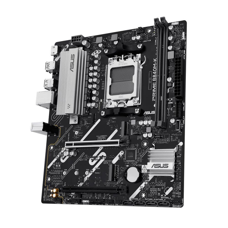 MOTHERBOARD ASUS (PRIME B840M-K) SOCKET AM5, 2*DDR5, HDMI, MICRO ATX