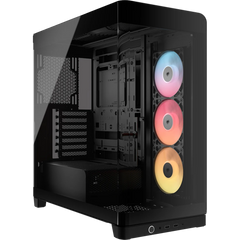 GABINETE CORSAIR (CC-9011314-WW) 4500X FRAME,NEGRO CRISTAL TEMPLADO MED-TORRE SIN FUENTE-1