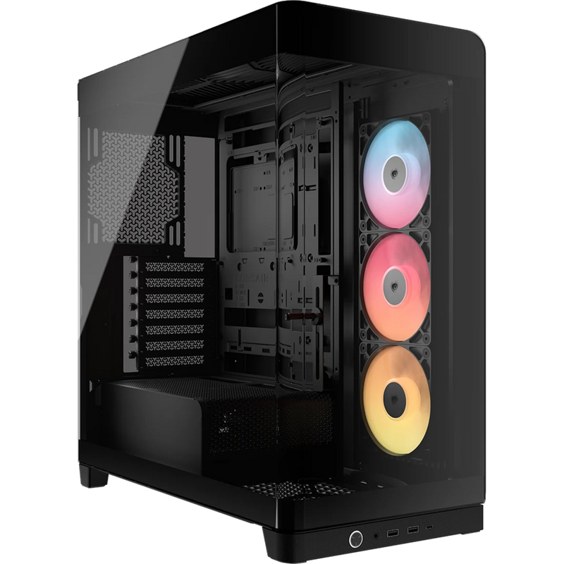 GABINETE CORSAIR (CC-9011314-WW) 4500X FRAME,NEGRO CRISTAL TEMPLADO MED-TORRE SIN FUENTE-1
