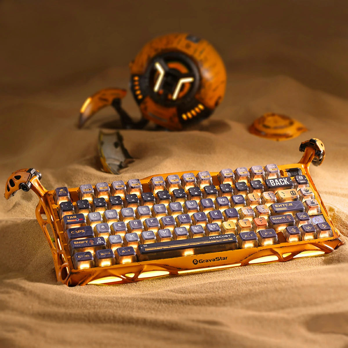GravaStar Mercury K1 Pro Special Edition Battle-Worn Yellow