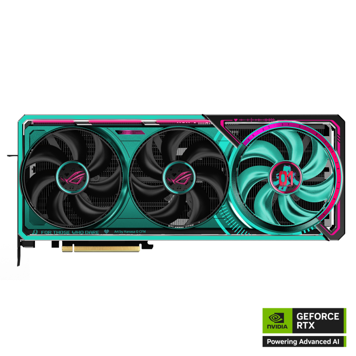 ROG Astral GeForce RTX™ 5080 16GB GDDR7 OC HATSUNE MIKU EDITION-1