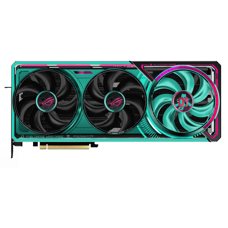 ROG Astral GeForce RTX™ 5080 16GB GDDR7 OC HATSUNE MIKU EDITION-6