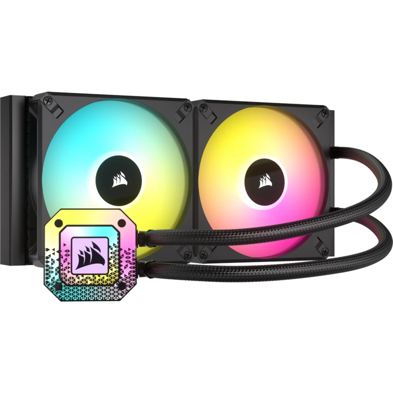 VENTILADOR P/CPU CORSAIR (CW-9060069-WW) ICUE H115I ELITE CAPELLIX,280MM,2 FANS,ENFRIAMIENTO LIQUID-1