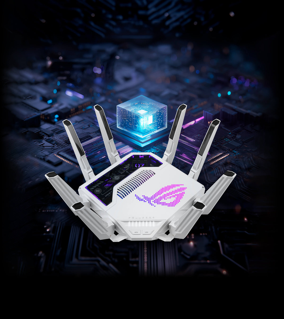 ROUTER ASUS ROG RAPTURE GT-BE19000AI TRIPLE BANDA WIFI7