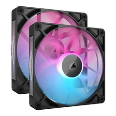 VENTILADOR P/GABINETE CORSAIR (CO-9051020-WW) ICUE LINK RX140 RGB,2 FAN,140MM,NEGRO-1